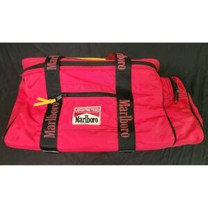Vintage 1990’s Marlboro Cooler Duffle Bag Adventure Team Lizard Rock Insulated